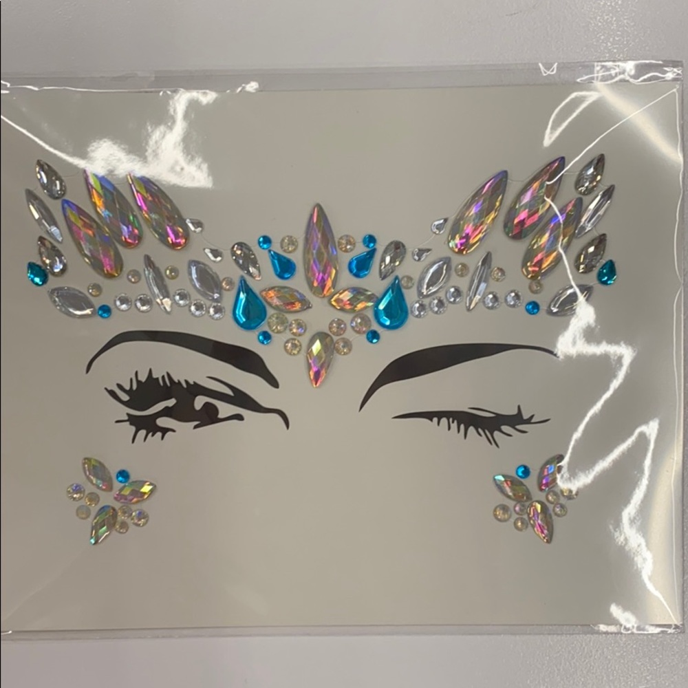 FESTIVAL CRYSTAL RHINESTONES / JEWELRY for FACE
